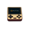 Anbernic RG280V retro handheld games console in gold