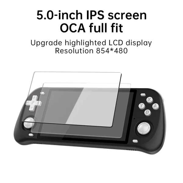 PowKiddy RGB10MAX2 with 5.0 inch OCA laminated screen