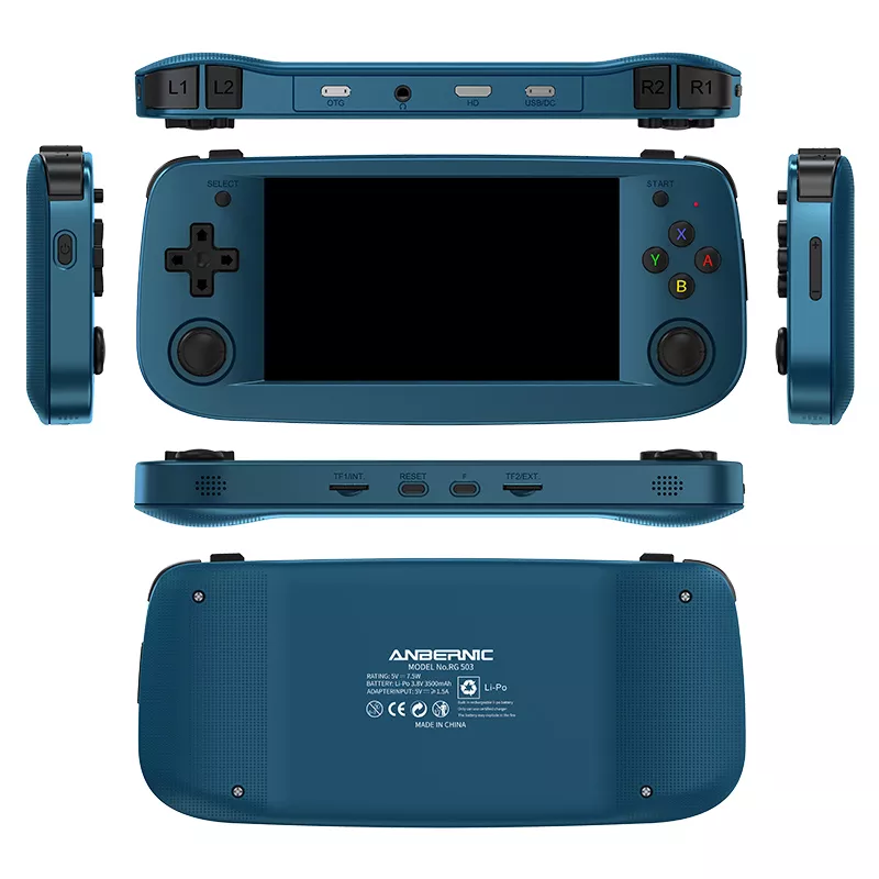Anbernic RG503 from all angles