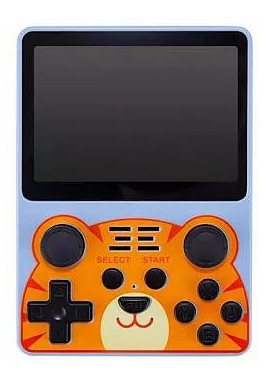 The PowKiddy RGB20S comes with a cute tiger sticker