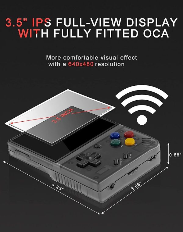 4:3 retro aspect ratio screen on the Miyoo Mini Plus