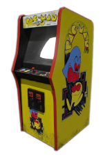 Pac-man arcade cabinet, from the Golden Age of arcade video games