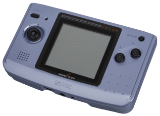SNK Neo Geo Pocket Color Fifth Generation handheld gaming console